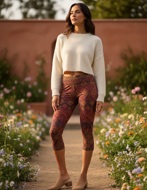 Serenade capri leggings