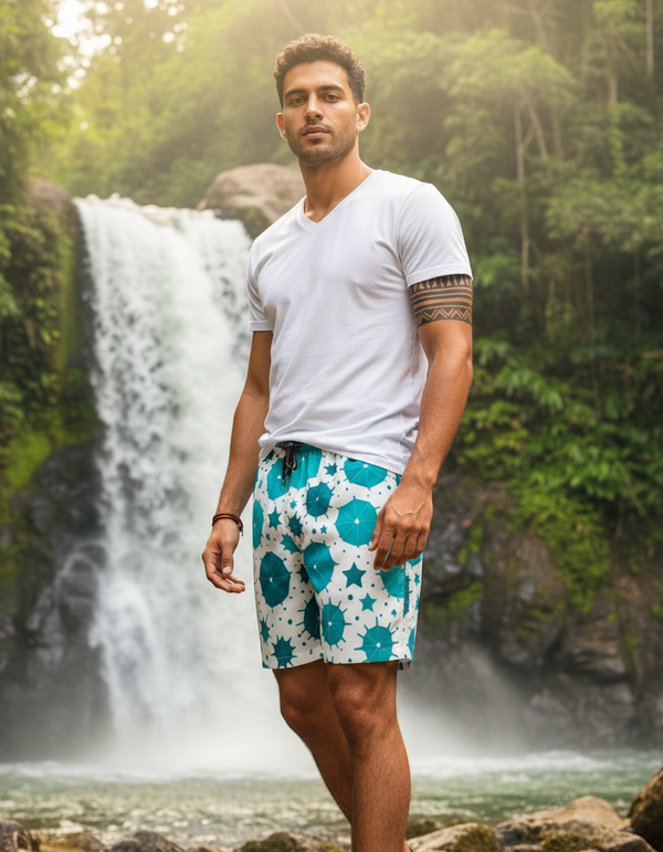 Men's Swim Trunks in Nebula