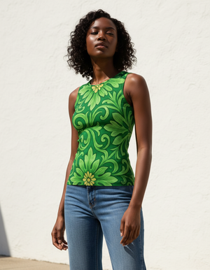 Sicilian Maiolica Tank Tops tank tops