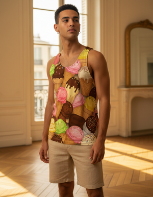 Gelato Tank Top Men's Tank Top — Dripper