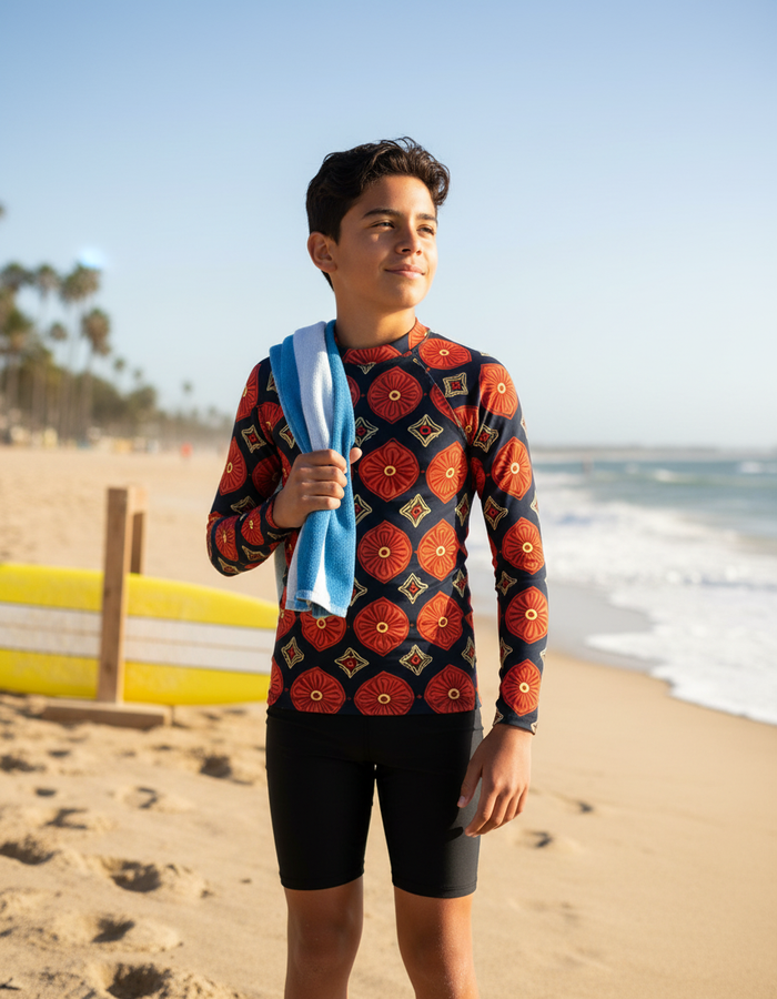 Rashguard — Youth Lava Falls Yuki