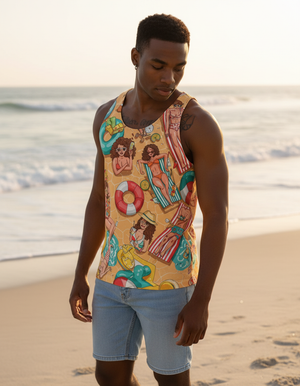 Drizzle Tank Top Men's Tank Top — Dripper