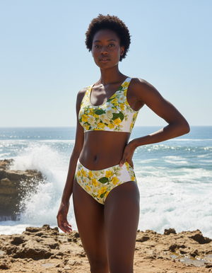 Sahara High-Waisted Bikini High-Waisted Bikini — Dripper