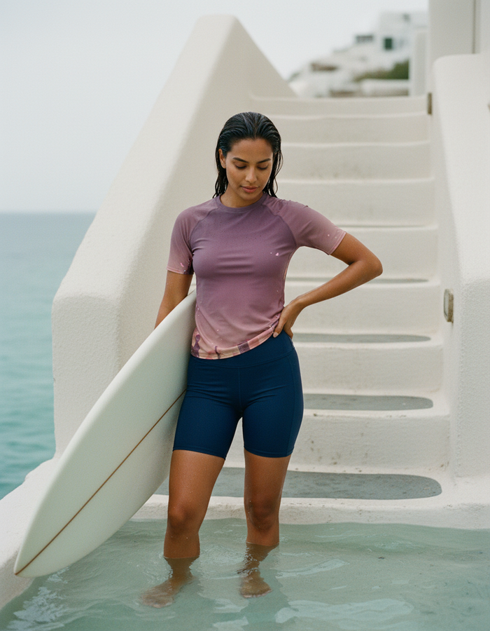 Rashguard — Women's Dusty Rose Kairo
