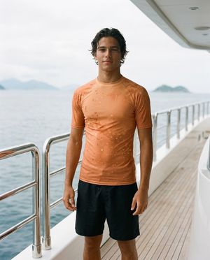 Men's Muskmelon Flare men's rashguards