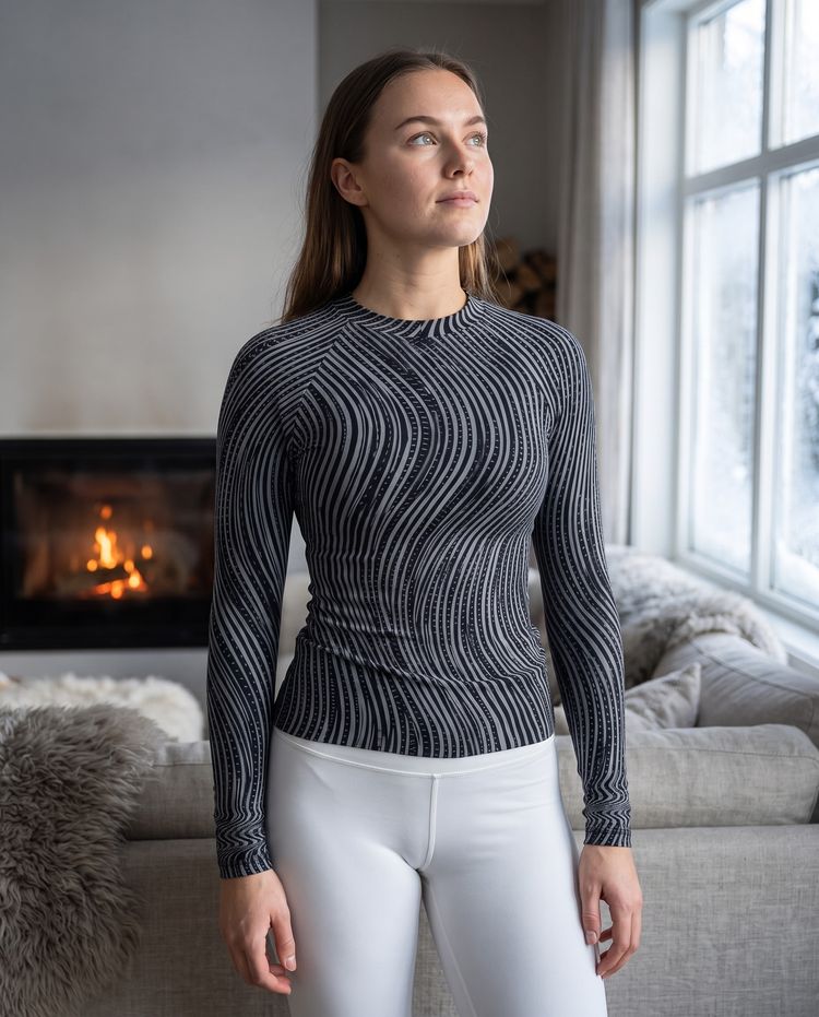Glacier Optic Base Layer Top women's base layers