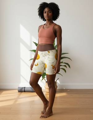 Sprout Yoga Shorts Yoga Shorts — Dripper