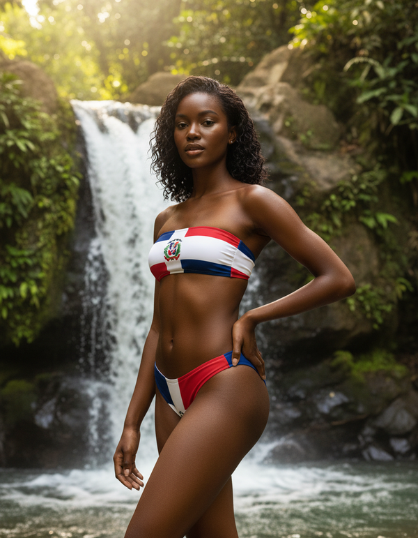 Dominican Collection bandeau bikinis