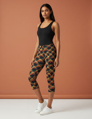 Tatewaku Capri Leggings capri leggings