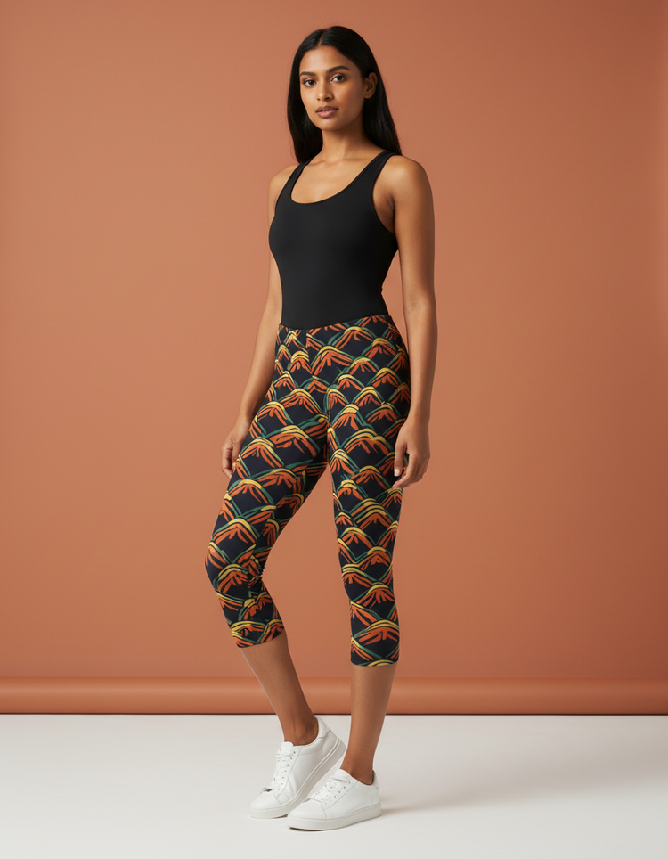 Women's Tatewaku Capri Leggings