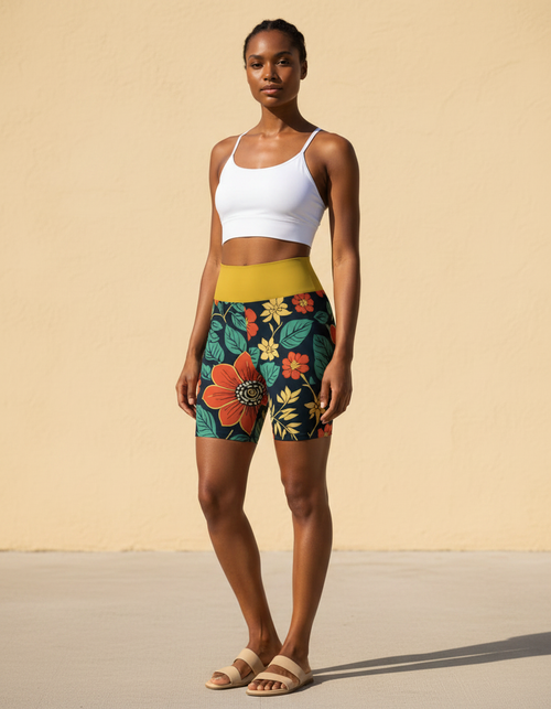 Sedi Yoga Shorts Yoga Shorts — Dripper