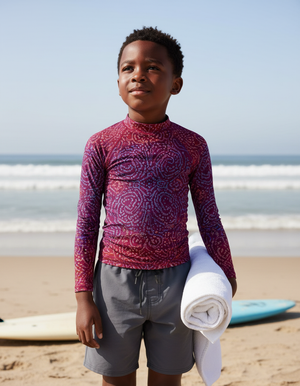 Taal Kids Rash Guard Kids Rash Guard — Dripper