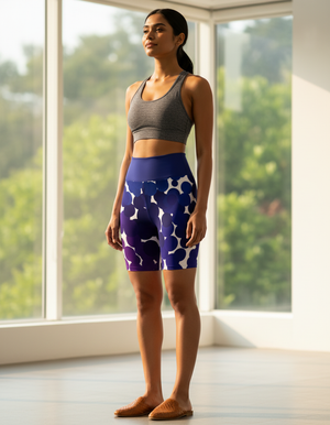 Polka Collection Yoga Shorts yoga shorts