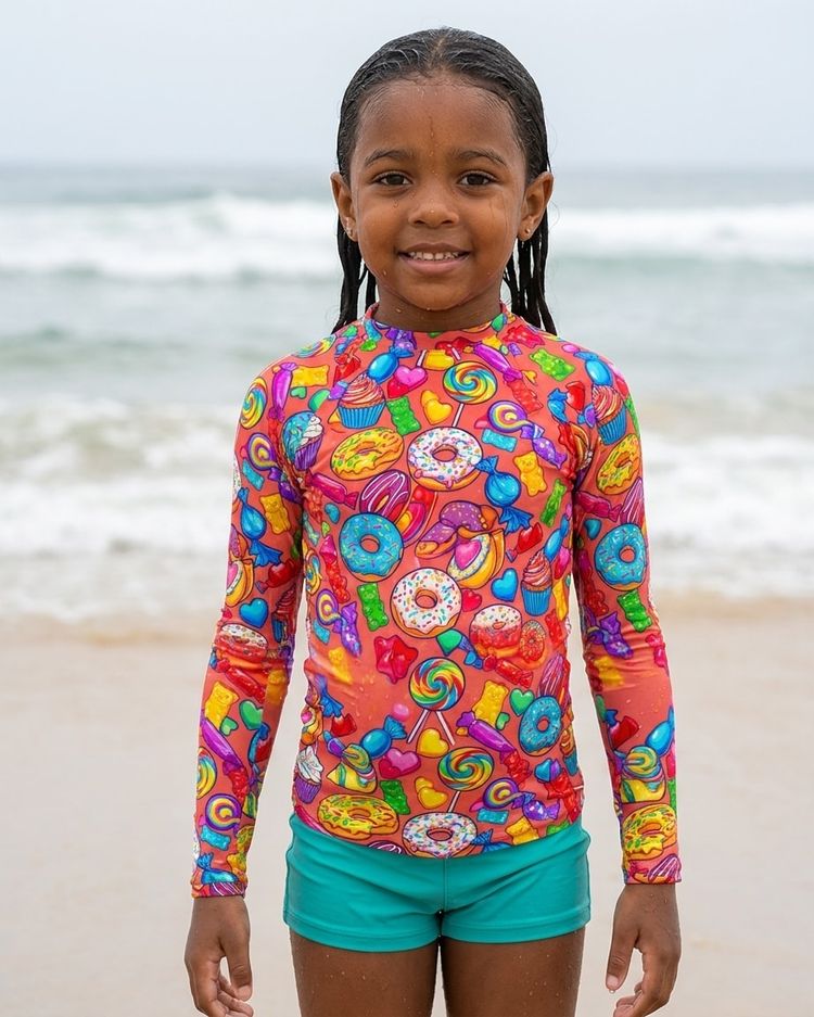 Girls Sweets girls rashguards