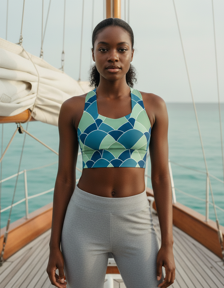 Breezy Flow Kaze Longline Sports Bra