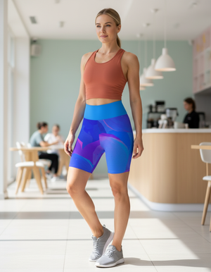 Frost Yoga Shorts Yoga Shorts — Dripper