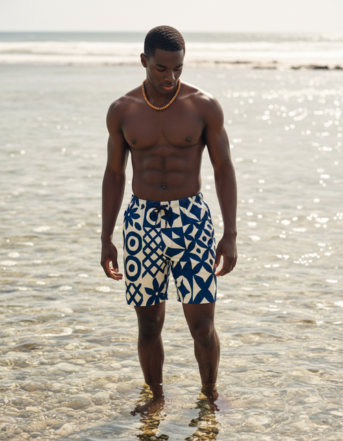 Hue Men's Swim Trunks Men's Swim Trunks — Dripper