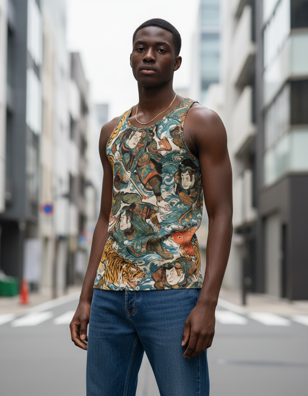 Kuniyoshi Tank Tops tank tops
