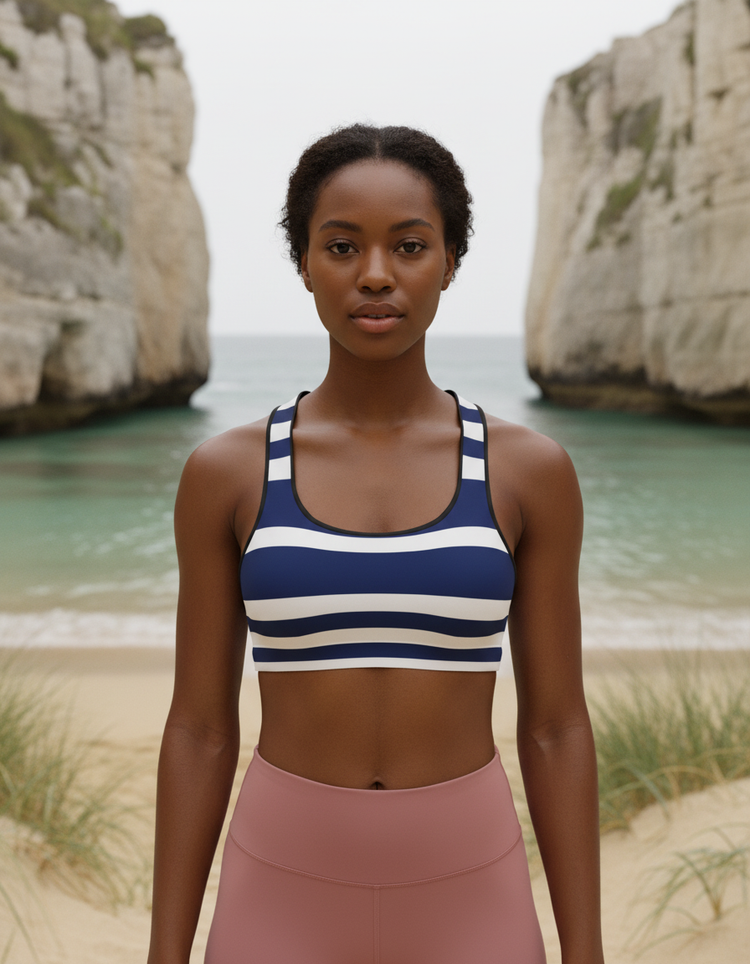 Wave Dance Tide Sports Bra