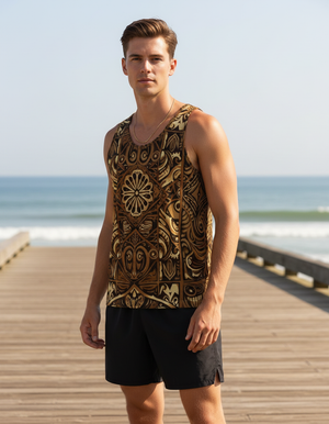 Aroha Tank Top Men's Tank Top — Dripper