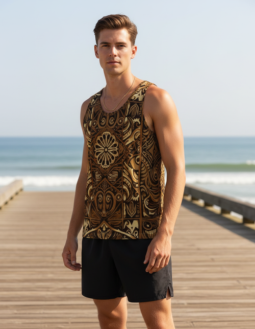 Aroha Tank Top Men's Tank Top — Dripper