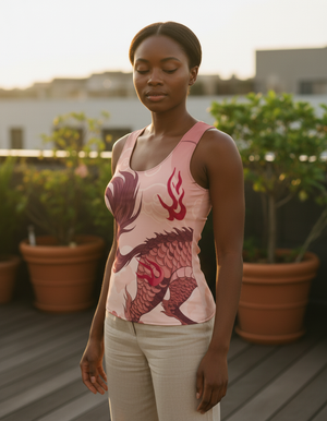 Dusty Rose Sora Tank Top Women's Tank Top — Dripper