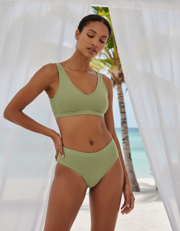 Bikini in Sage Green
