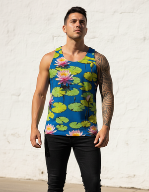 Coral Tank Top Men's Tank Top — Dripper