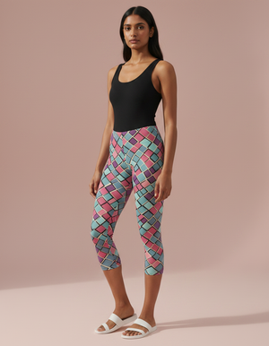 Millennial Pink Vortex leggings