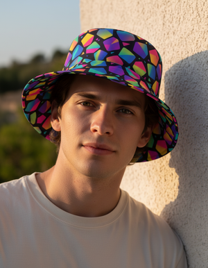 Lustre bucket hats