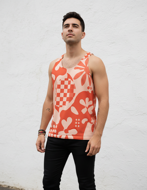 Men's Lava Falls Vivid tank tops
