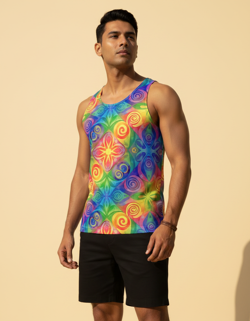 Men's Prism tank tops