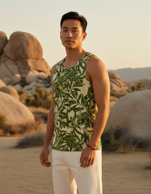 Serenity Tank Top Men's Tank Top — Dripper