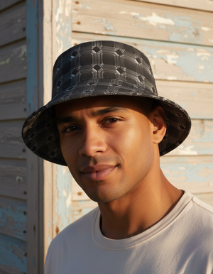 Pixel bucket hats
