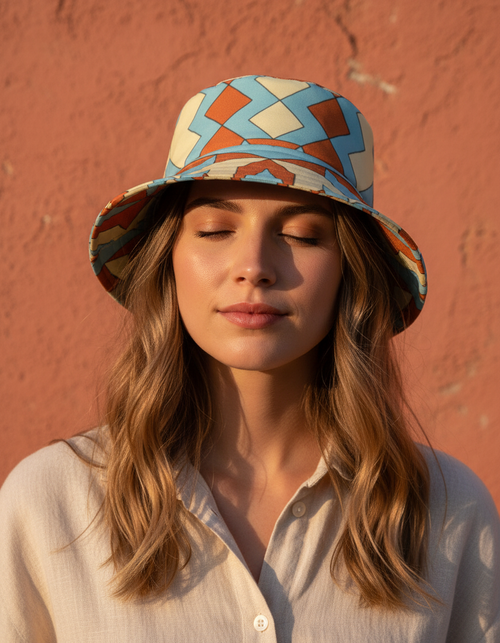 Prism bucket hats