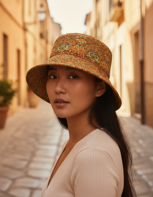Rangoli bucket hats