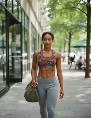 Mola Collection longline sports bras