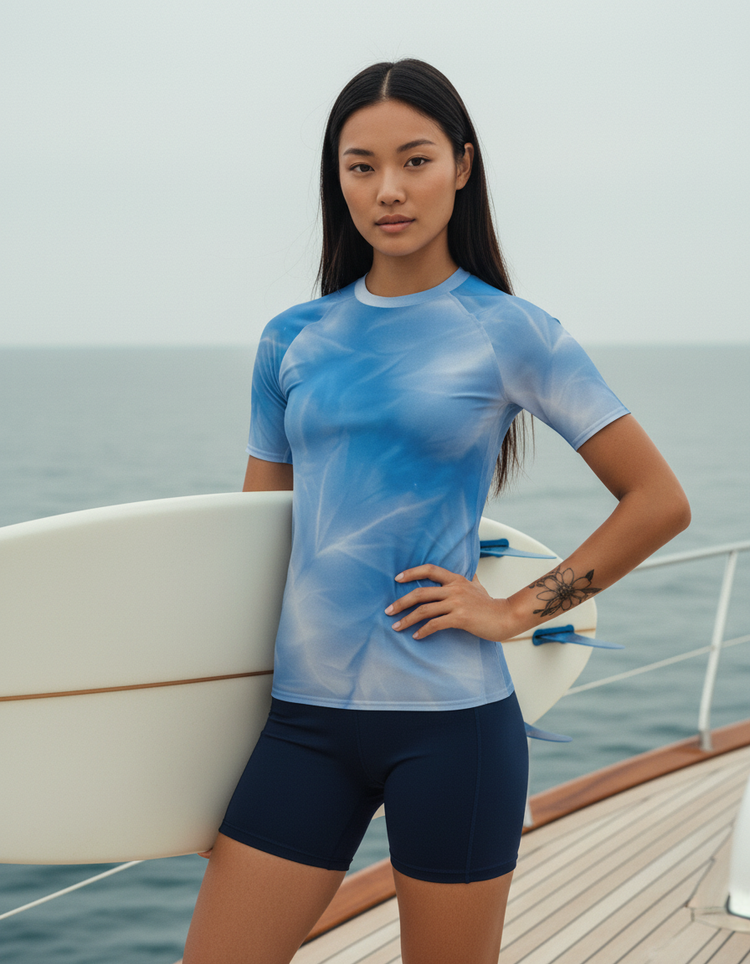 Women's Marina Frost Rash Guard