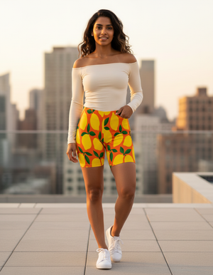 Citrus Short Shorts Short Shorts — Dripper