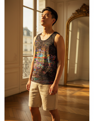 Fracture Tank Top Men's Tank Top — Dripper