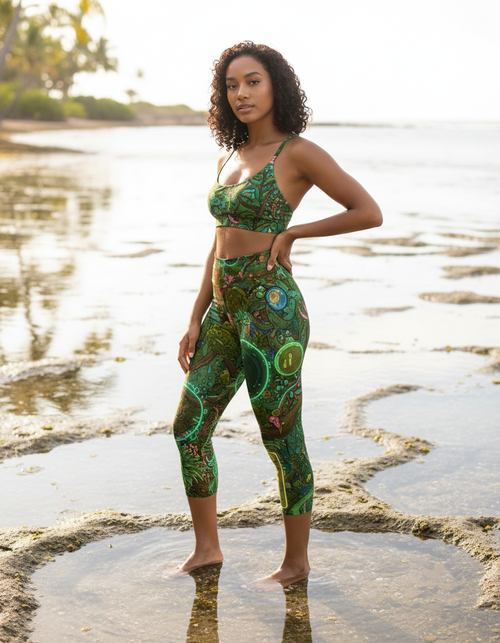 Elysium Capri Yoga Leggings Capri Yoga Leggings — Dripper
