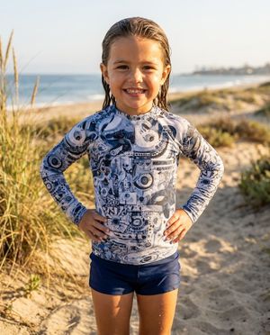 Girls Fable girls youth rashguards