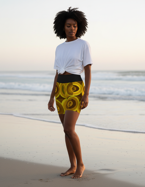 Elysium Yoga Shorts Yoga Shorts — Dripper