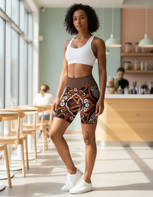 Kete Yoga Shorts Yoga Shorts — Dripper
