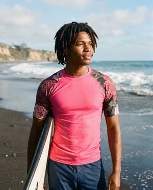 Blossom Rash Guard Men's Rashguard — Lolekai