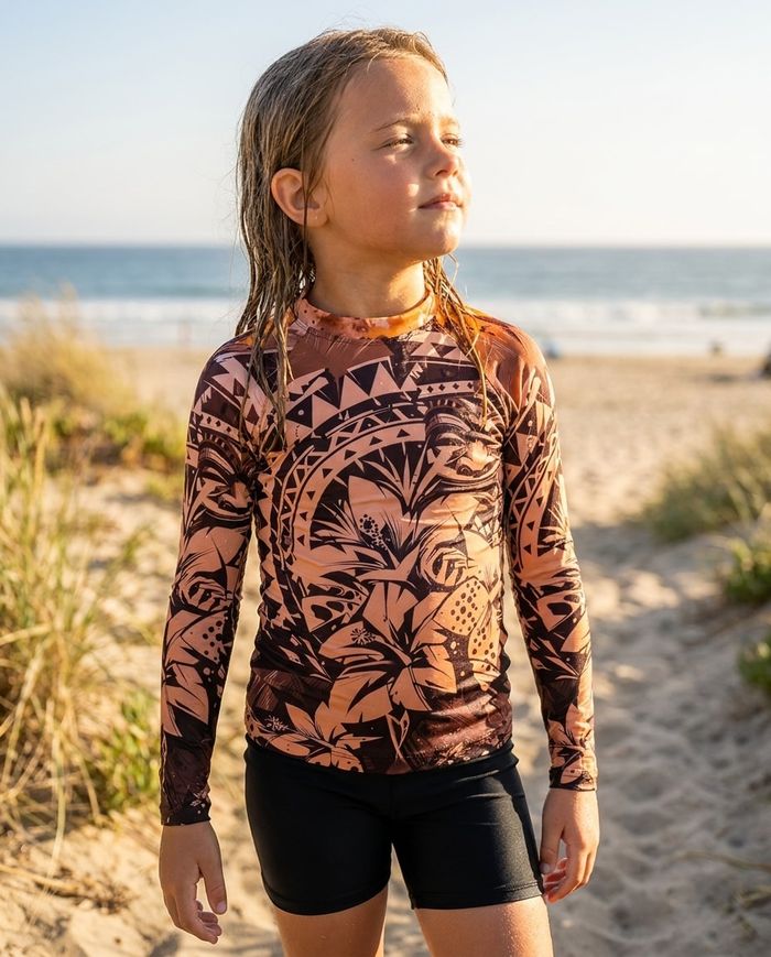 Rashguard — Girls Koa Lehua