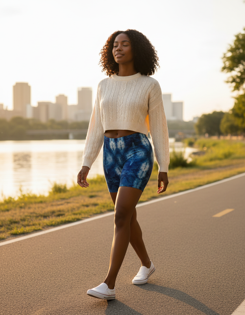 Indigo Short Shorts Short Shorts — Dripper