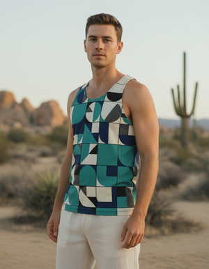 Men's Alexandrite Tonal men's tank tops