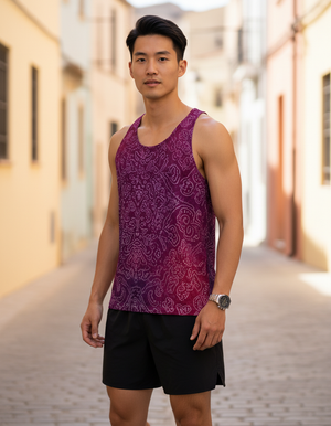 Men's Sari men's tank tops