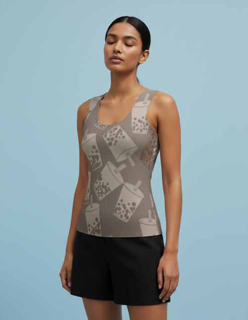 White Onyx Mochi Tank Top Women's Tank Top — Dripper